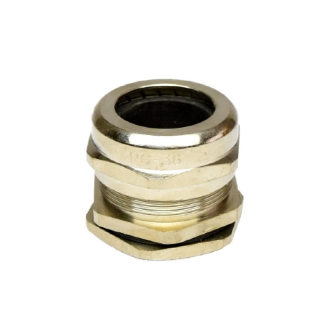 PRENSAESTOPA NIQUELADA CON CONTRATUERCA PG-36 IP68 HIP 68 - 36 HEX1