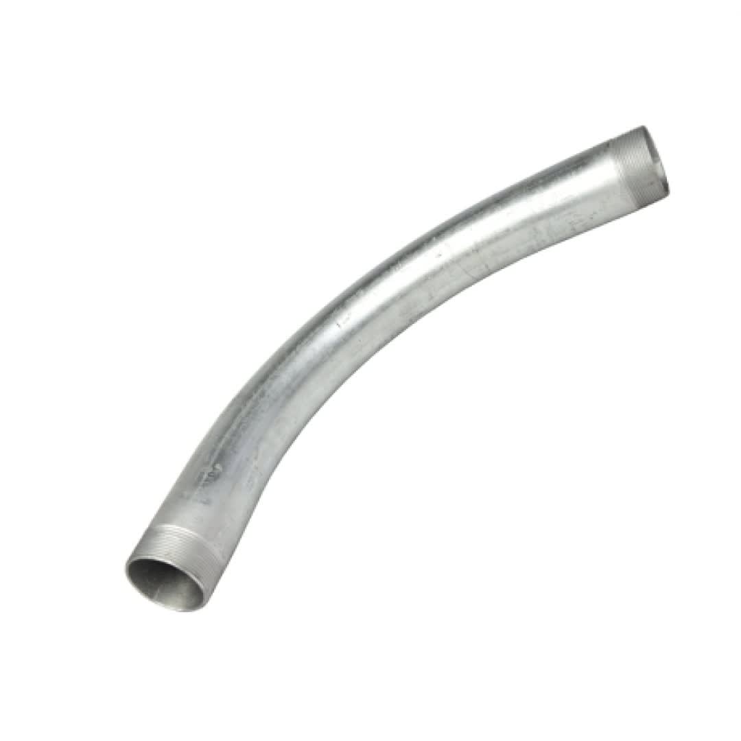 CURVA CONDUIT ACERO GALVANIZADO 3/4''X90° UL RIGID WEIFANG