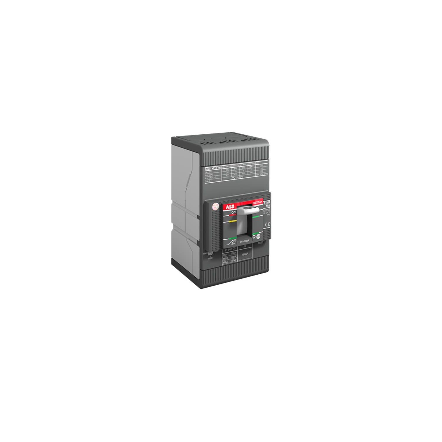 INTERRUPTOR TERMOMAGNETICO REGULABLE 3X35-50A (690V) 65/36KA 230/440V 1SDA067413R1 ABB1