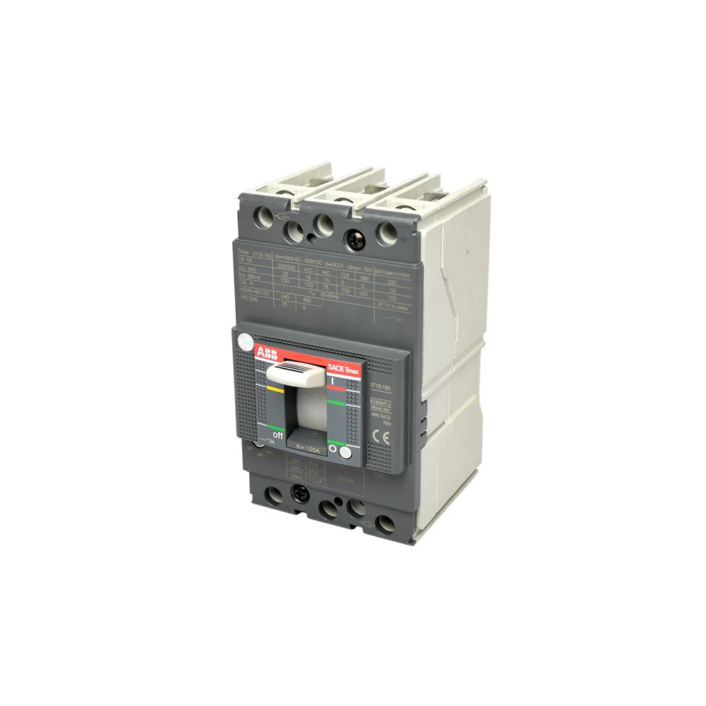 INTERRUPTOR TERMOMAGNETICO REGULABLE 3X44.1-63A (690V) 25/15KA 220/440V 1SDA066805R1 ABB