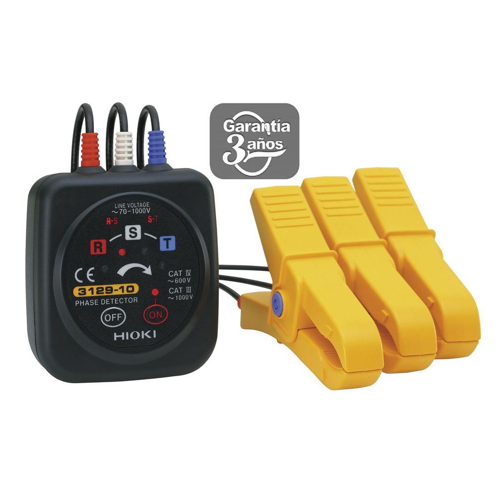 INDICADOR DE SECUENCIA DE FASE 70-1000V 45-66HZ PD3129-10 HIOKI