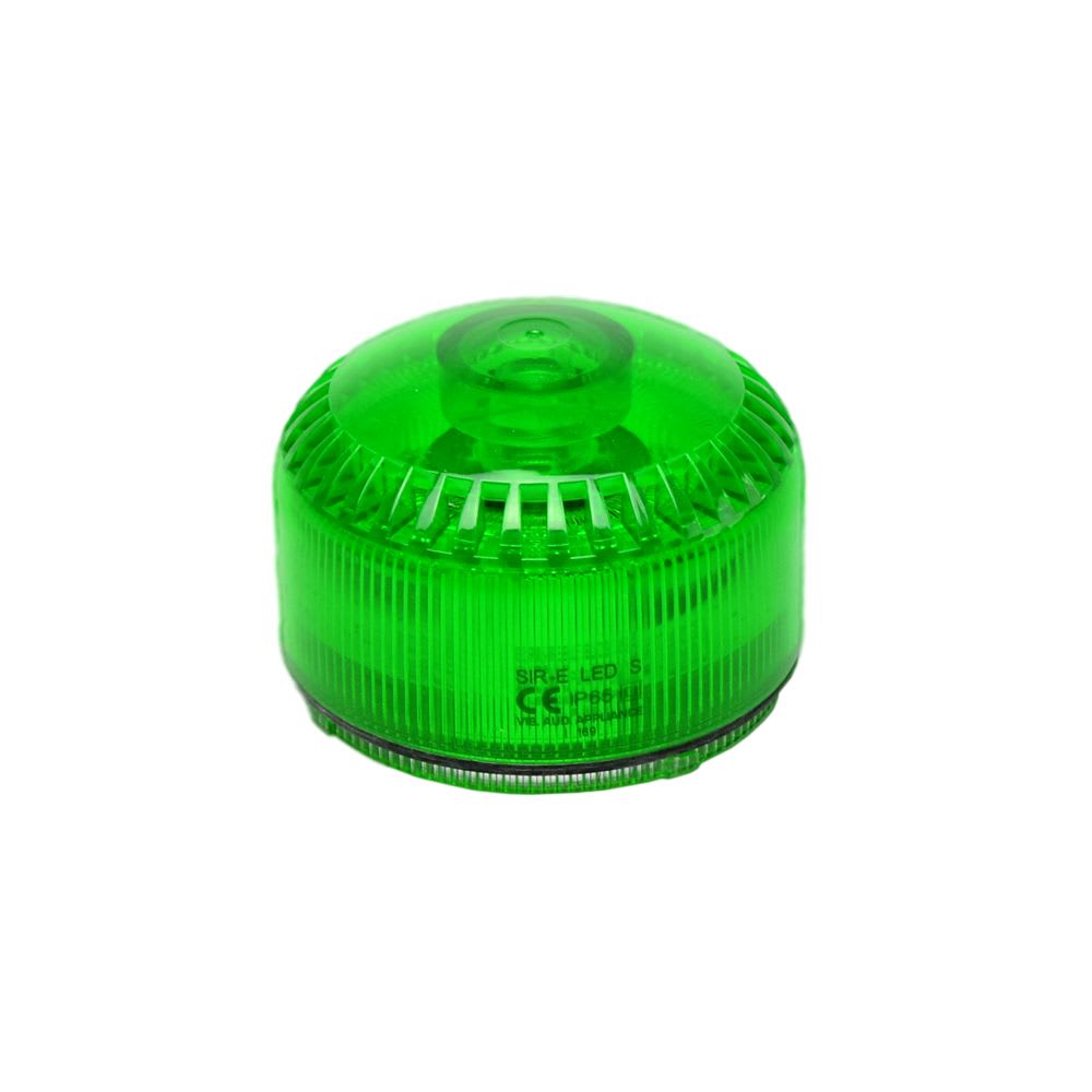SIRENA/BALIZA LED VERDE 12/24VAC/DC 105DB IP65 (MLINE) 90364 SIRENA1