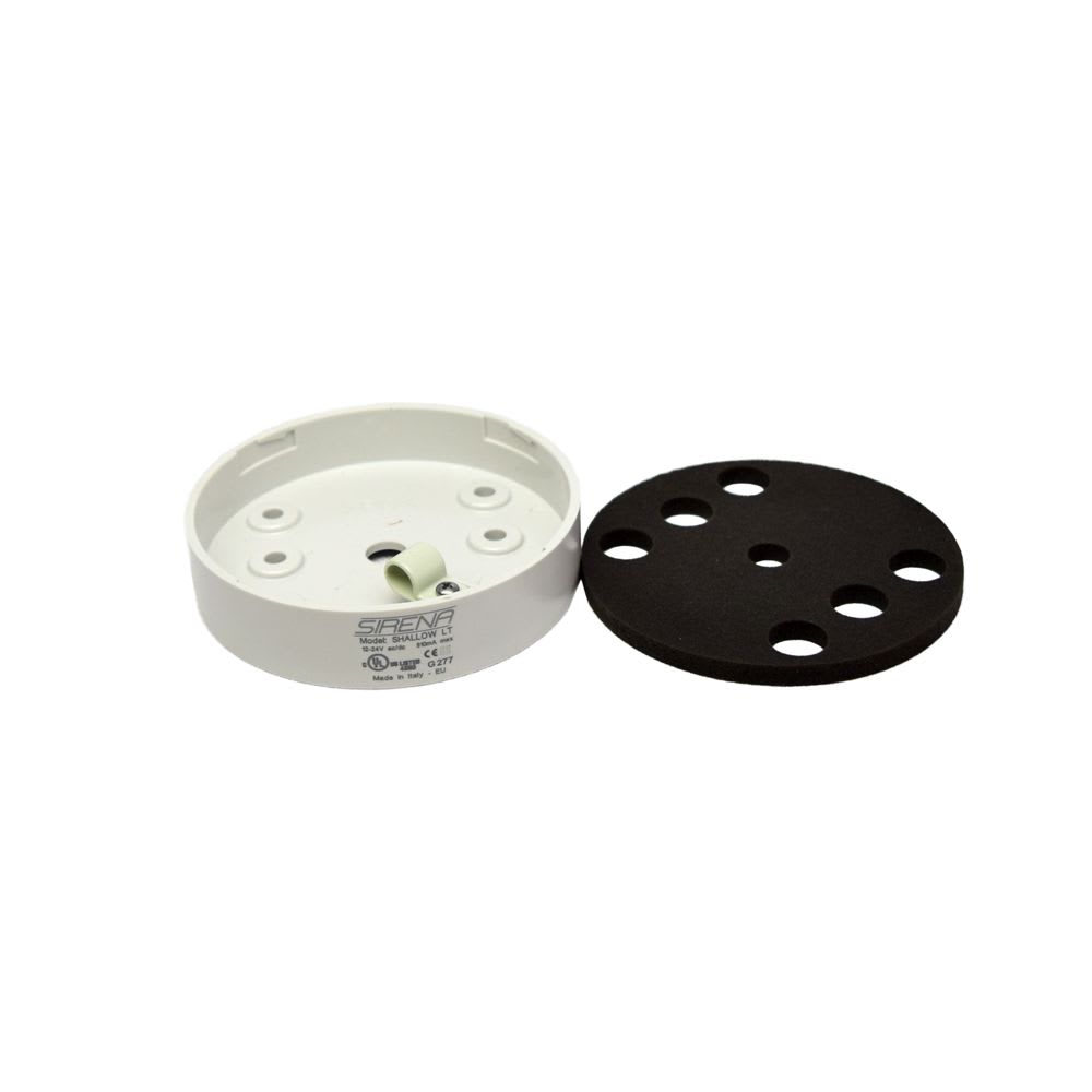 BASE PARA ADOSAR 12/24VDC/AC GRIS SHALLOW LT 90367 SIRENA2