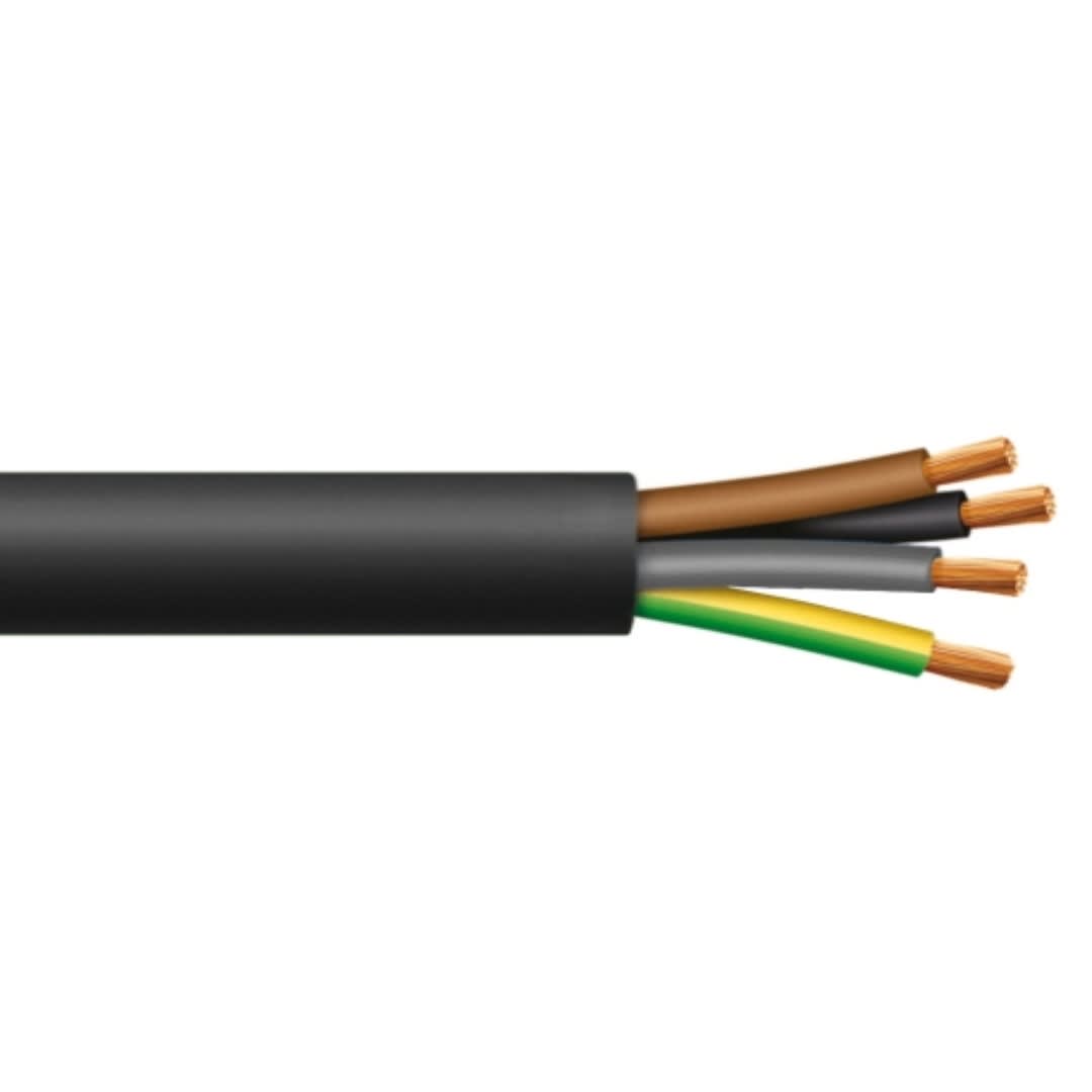 CABLE RV-K 4G6MM2 0.6/1KV XLPE/PVC NEGRO CLASE 5XMETRO LINEAL 86250 MIGUELEZ1