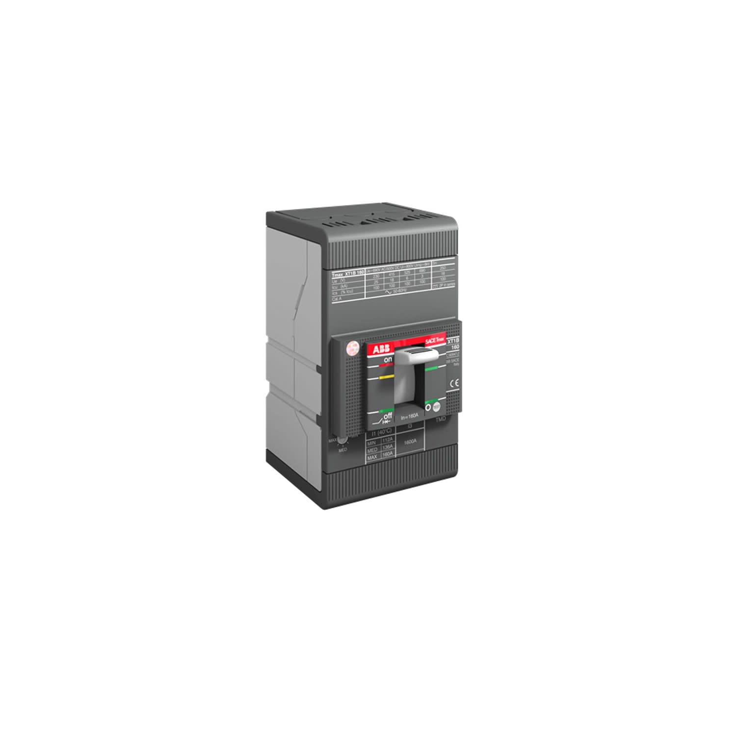 INTERRUPTOR TERMOMAGNETICO REGULABLE 3X28-40A (690V) 65/36KA 230/440V 1SDA067412R1 ABB1