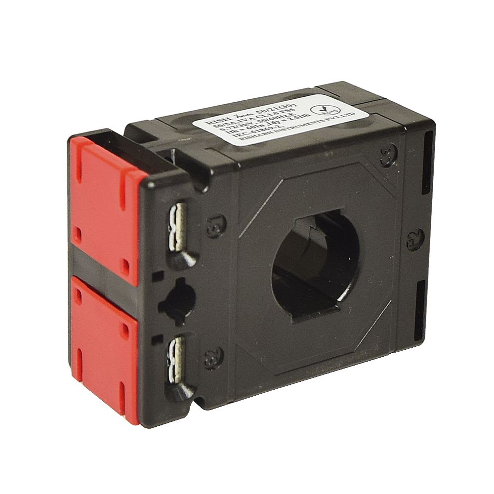 TRANSFORMADOR DE CORRIENTE PARA BARRA PASANTE 50/5A 32X10MM 1VA RISHXMER 50/21 (30) RISHABH