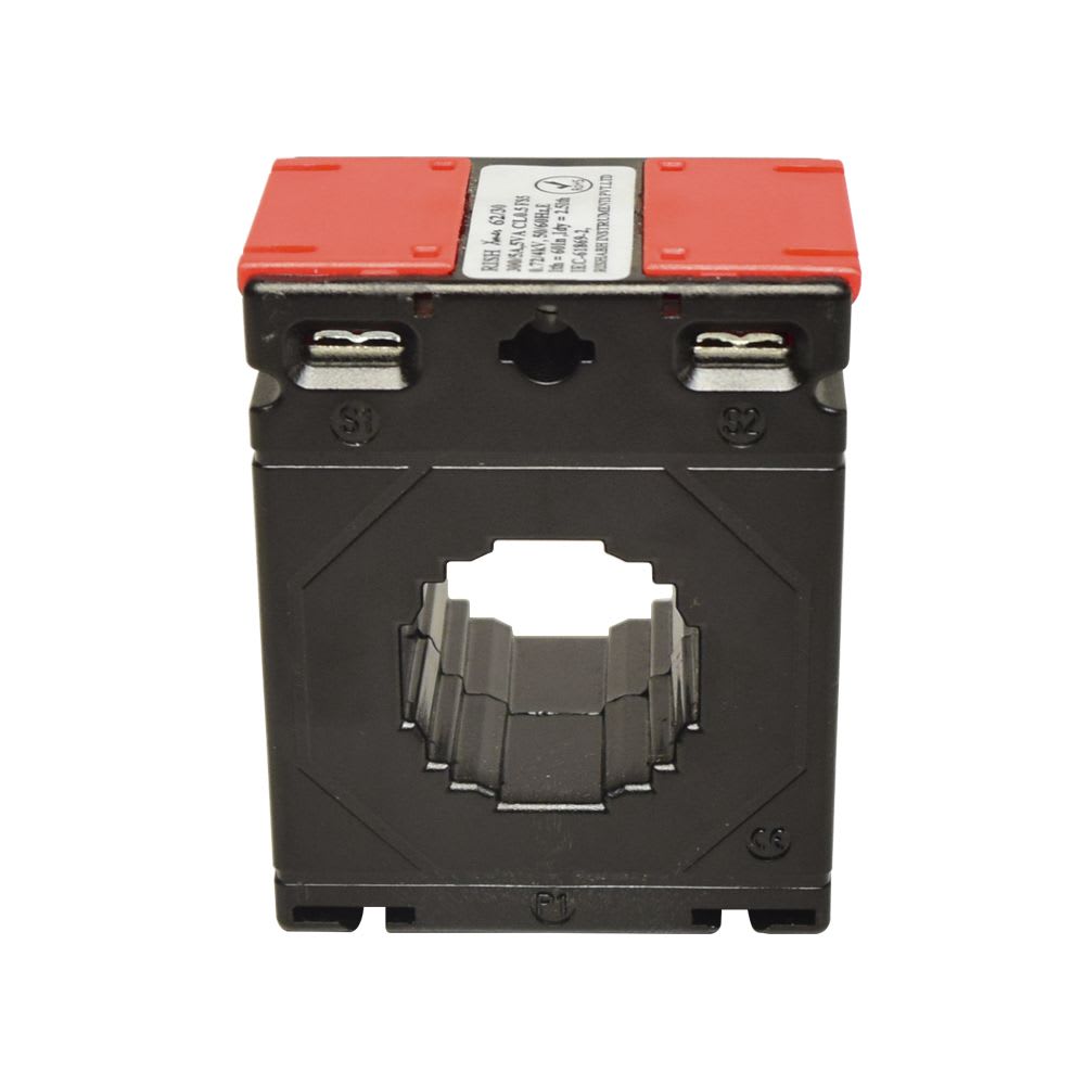 TRANSFORMADOR DE CORRIENTE PARA BARRA PASANTE 200/5A 31X11MM 5VA RISHXMER 62/30 (40) RISHABH2