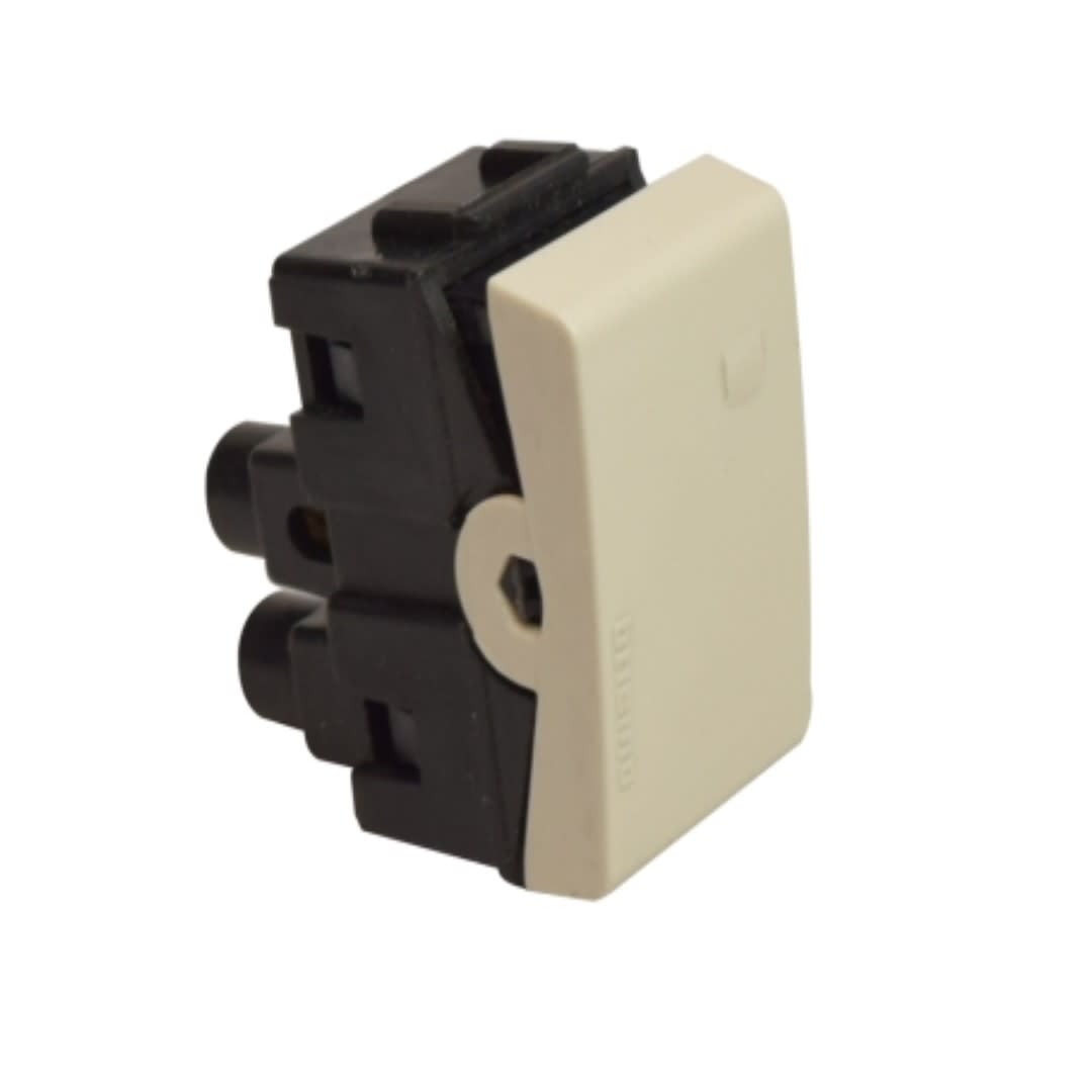 INTERRUPTOR UNIPOLAR 10A 250V 1 MODULO MARFIL MODUS STYLE AE2001EM BTICINO