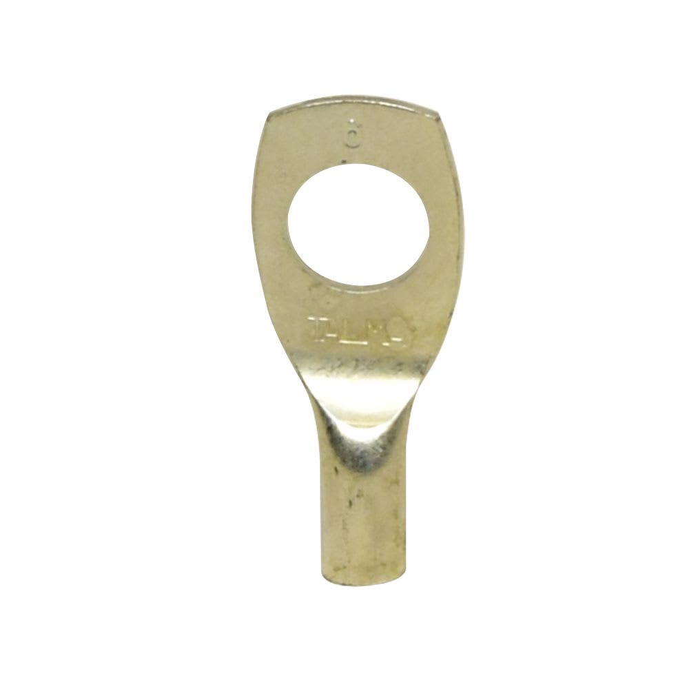 TERMINAL A COMPRESION CON BARRIL LARGO CU/ES 6MM2 1H 3/8'' 35KV TALMA