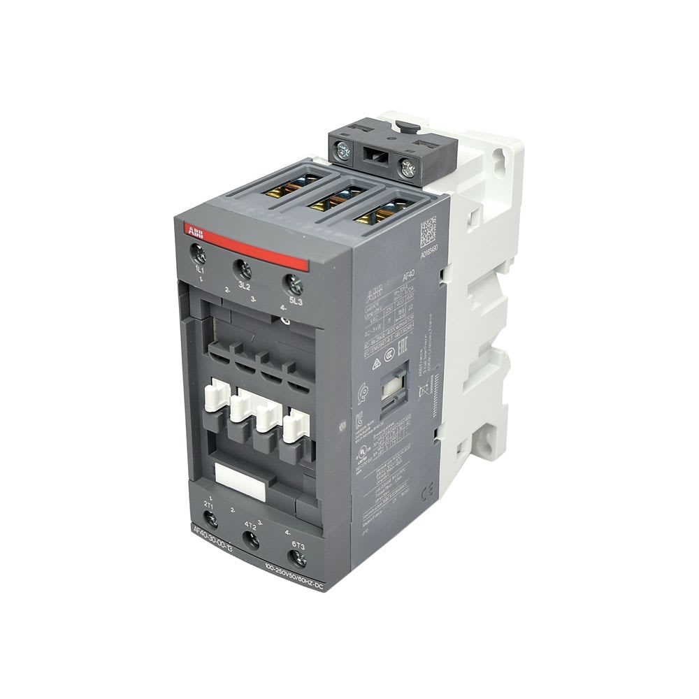 CONTACTOR 65A(AC3) 105A(AC1) BOBINA 100-250VAC 1SBL387001R1300 ABB ...