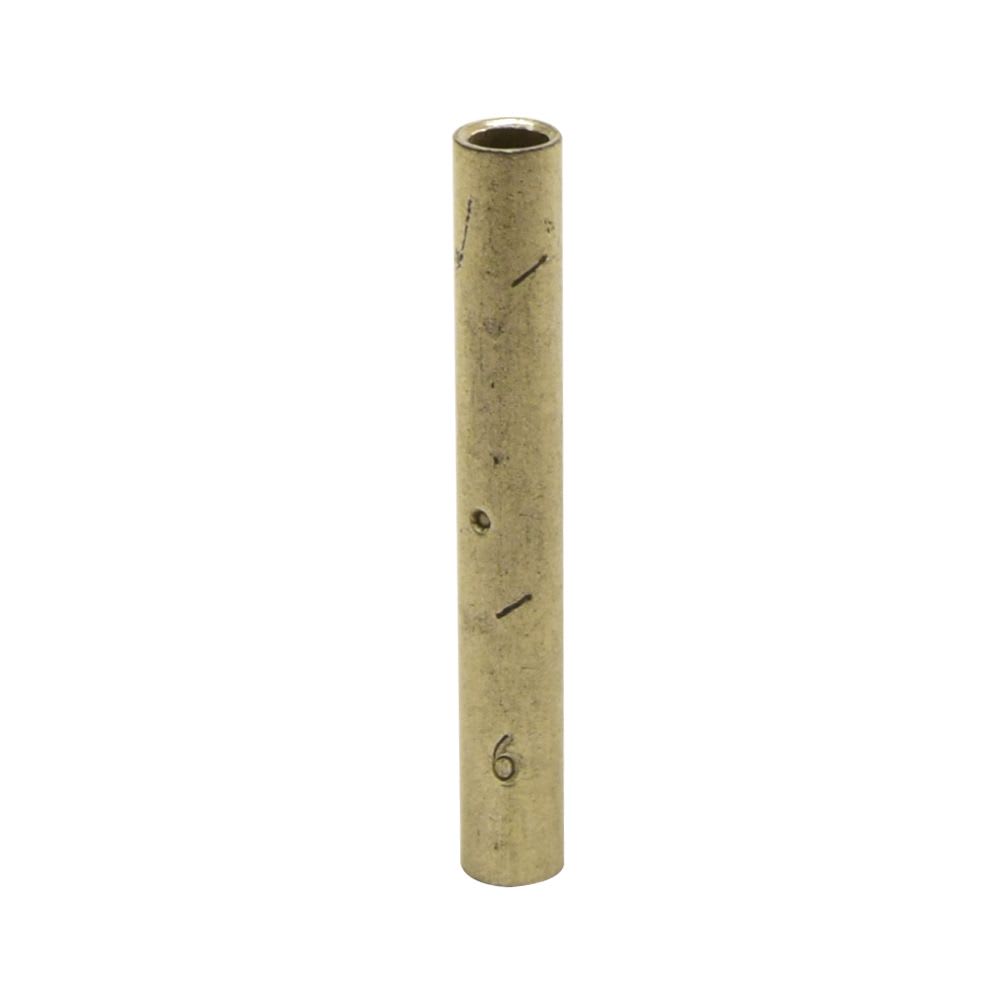 CONECTOR TUBULAR DE COMPRESION CU/ES BARRIL LARGO 6MM2 35KV HCTL-M-7 HEX