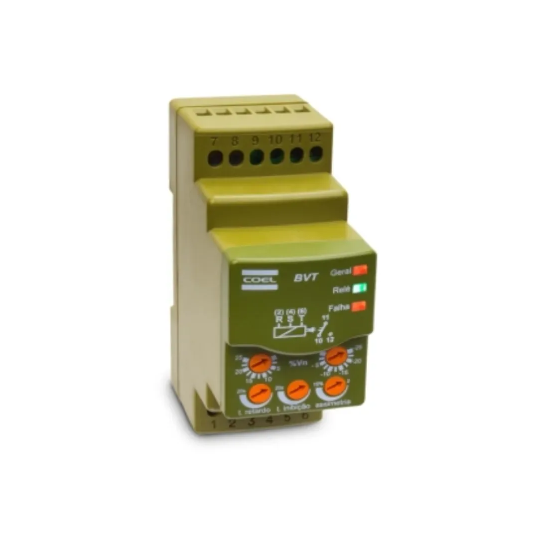 RELE DE MINIMA Y MAXIMA TENSION TRIFASICO 220VAC BVDD-P COEL1