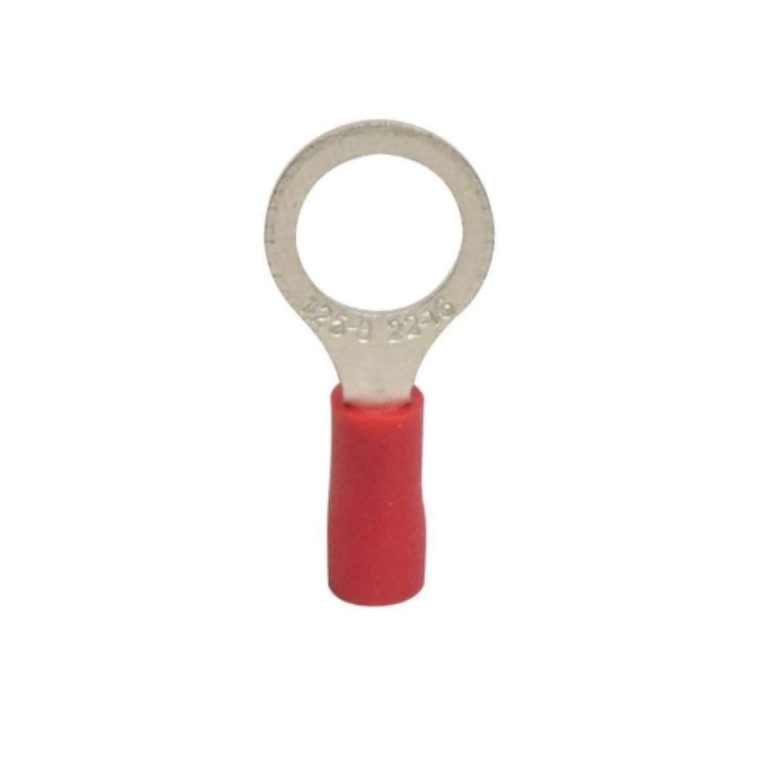 TERMINAL HORQUILLA AISLADO 16-22AWG 3/16 ROJO X100UND SM0001 KCL