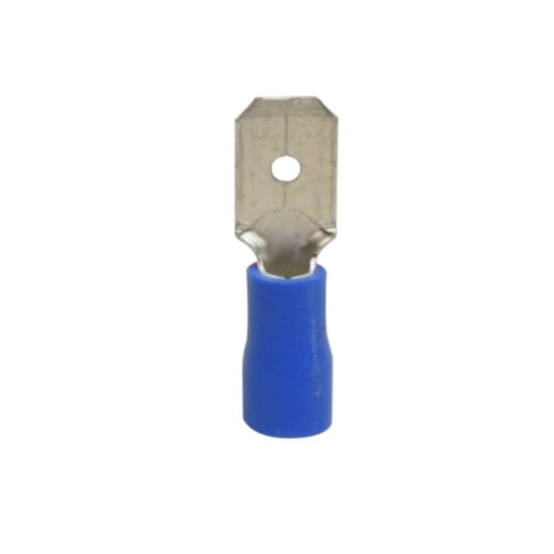 TERMINAL ENCHUFE MACHO AISLADO 14-16AWG AZUL X100UND SM0001 KCL