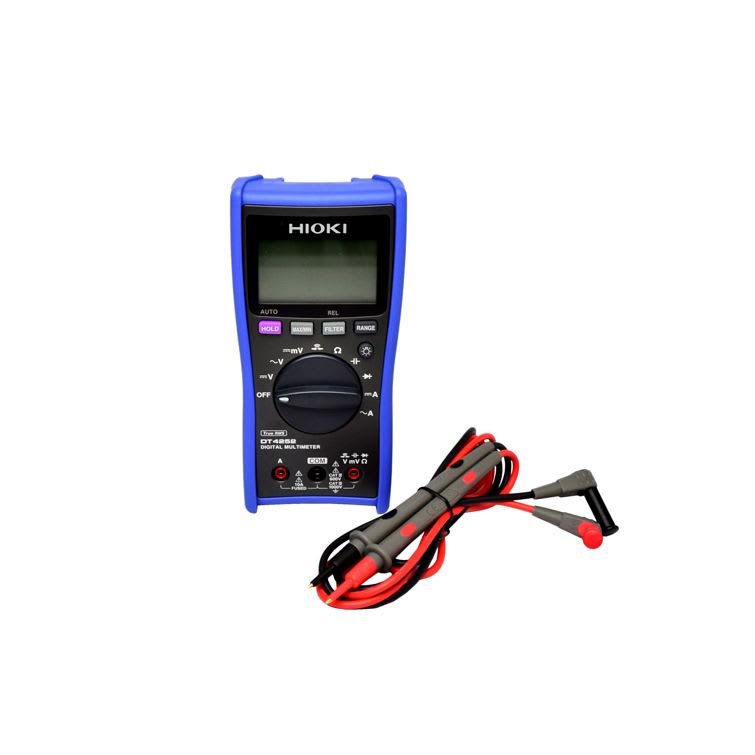 MULTIMETRO DIGITAL 1000VAC. 10AAC/DC. 60MOHMS. CAT IV-600V. RMS DT4256 HIOKI2