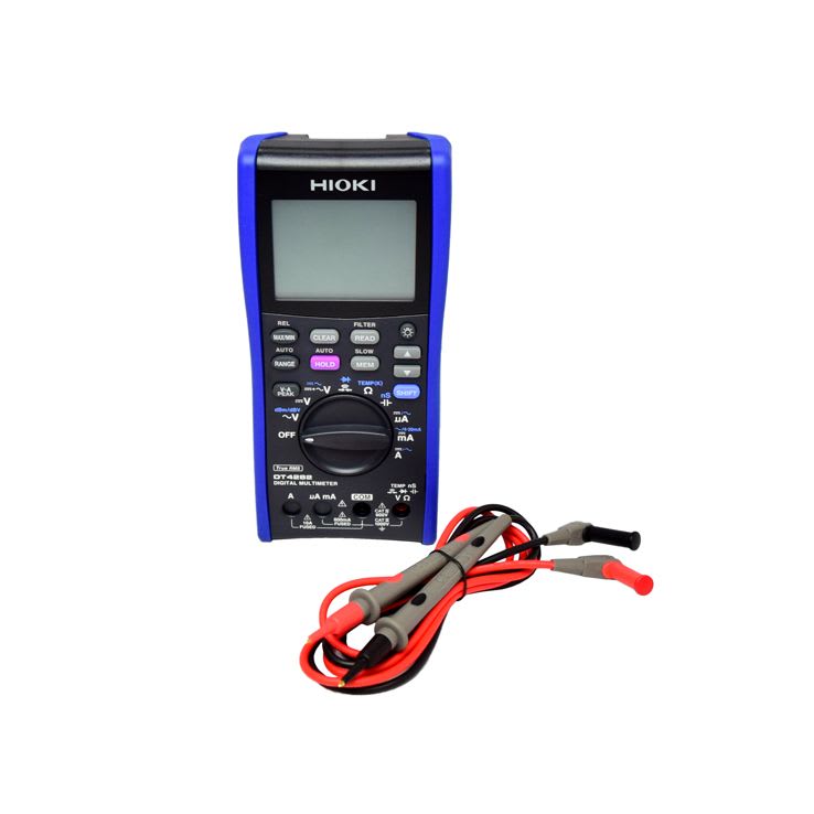 MULTIMETRO DIGITAL 1000VAC 10AAC/DC 600MOHMS CAT IV-600V DT4282 HIOKI1