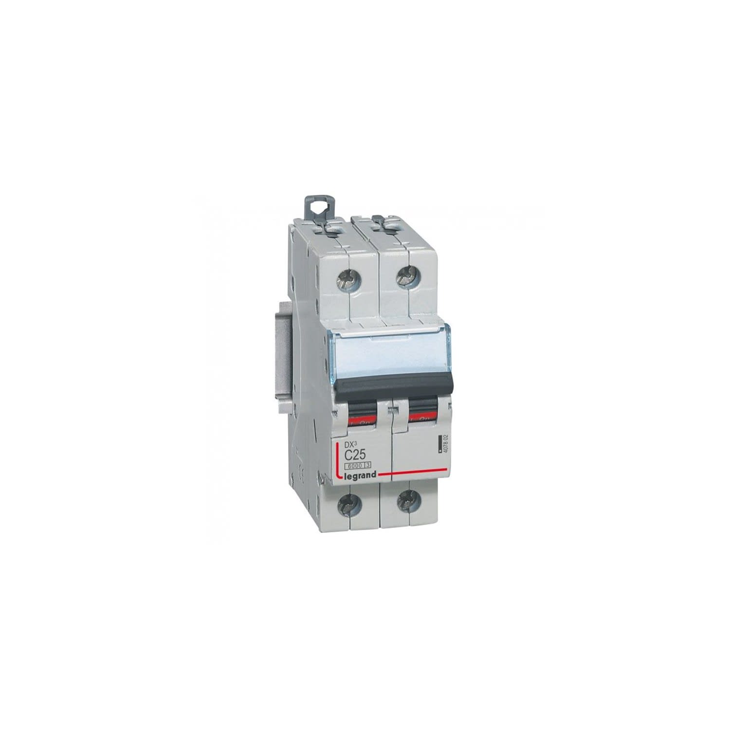 INTERRUPTOR TERMOMAGNETICO 2X25A 10KA 230/400V TIPO C DIN 407802 LEGRAND1