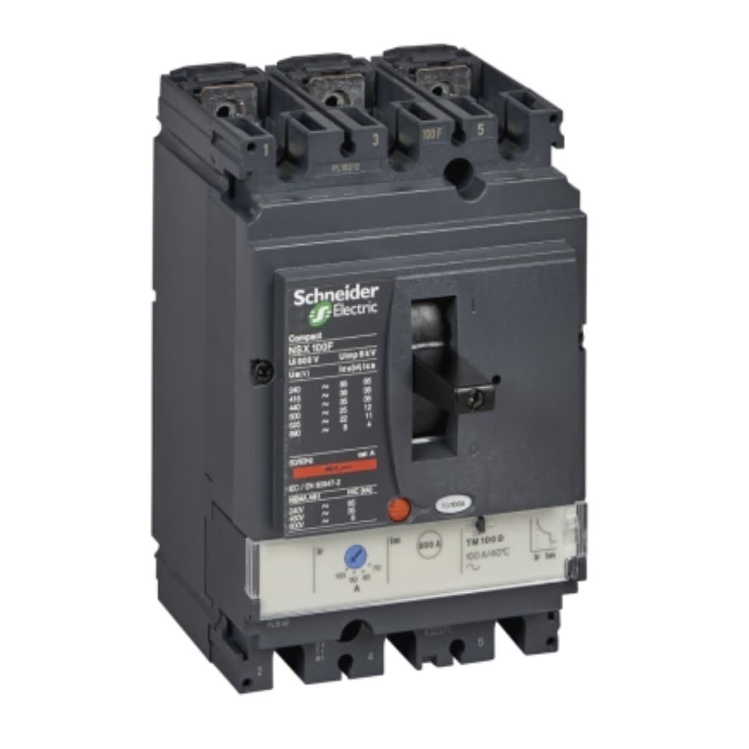 INTERRUPTOR TERMOMAG REGULABLE 3X22.4-32A (690V) 85/35KA 220/440V NSX100 LV429635 SCHNEIDER ELECTRIC