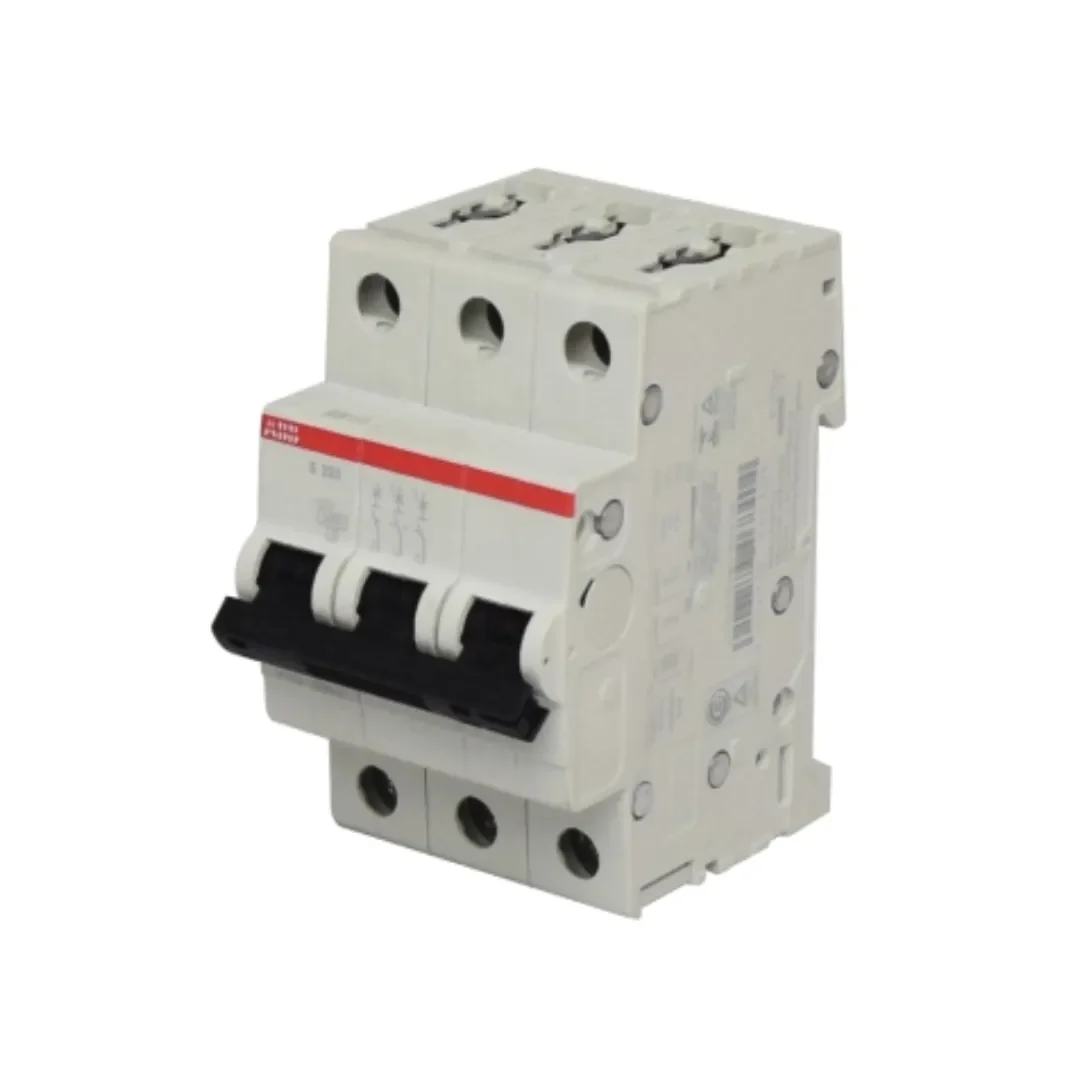 INTERRUPTOR TERMOMAGNETICO 3X2A 20/10KA 230/400V TIPO C DIN 2CDS253001R0024 ABB1
