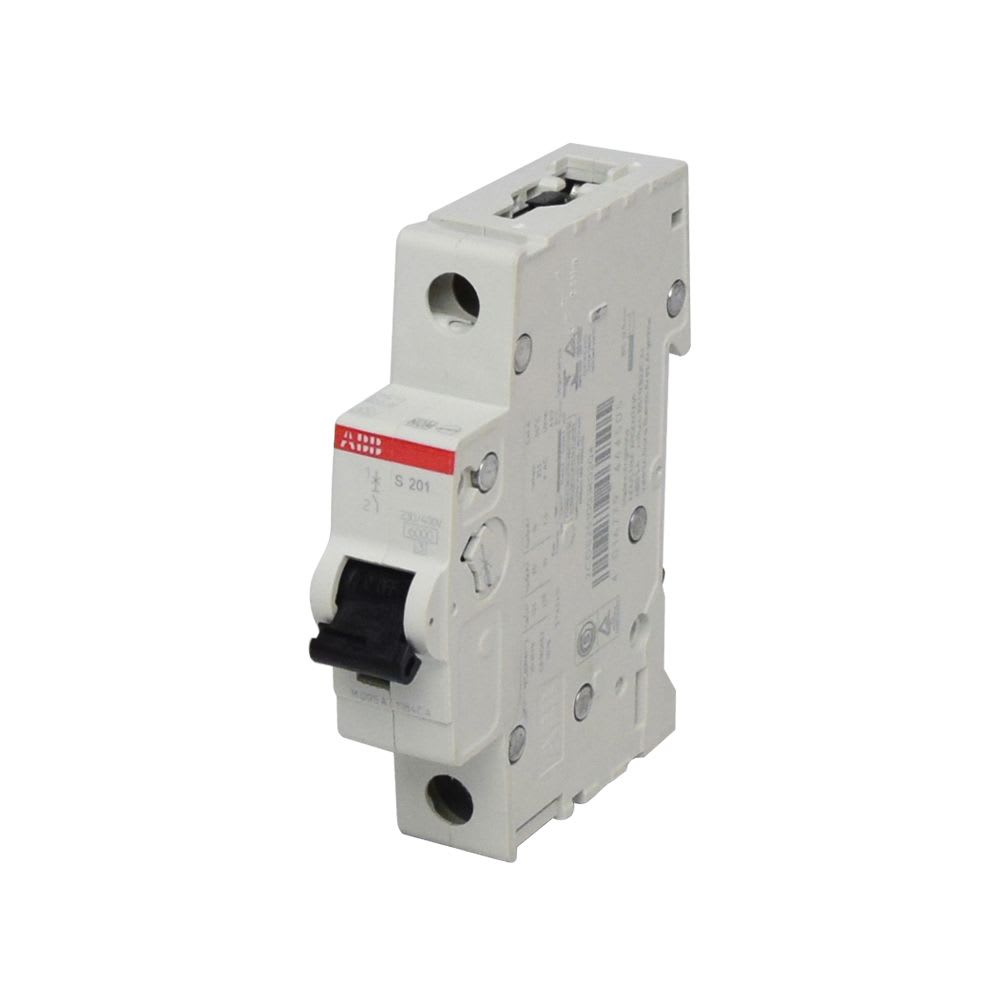 INTERRUPTOR TERMOMAGNETICO 1X63A 10/6KA 230/400V TIPO C DIN 2CDS251001R0634 ABB