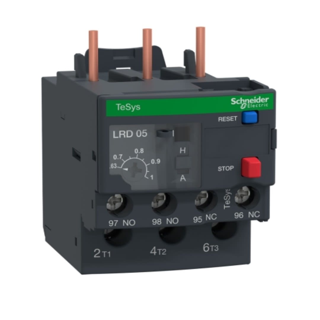RELE TERMICO 0.63-1A PARA CONTACTORES LC1-D09..D38 LRD05 SCHNEIDER ELECTRIC2