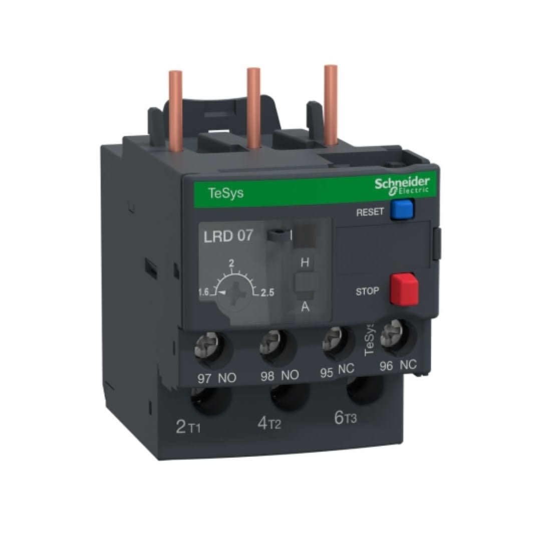 RELE TERMICO 1.60-2.5A PARA CONTACTORES LC1-D09..D38 LRD07 SCHNEIDER ELECTRIC2