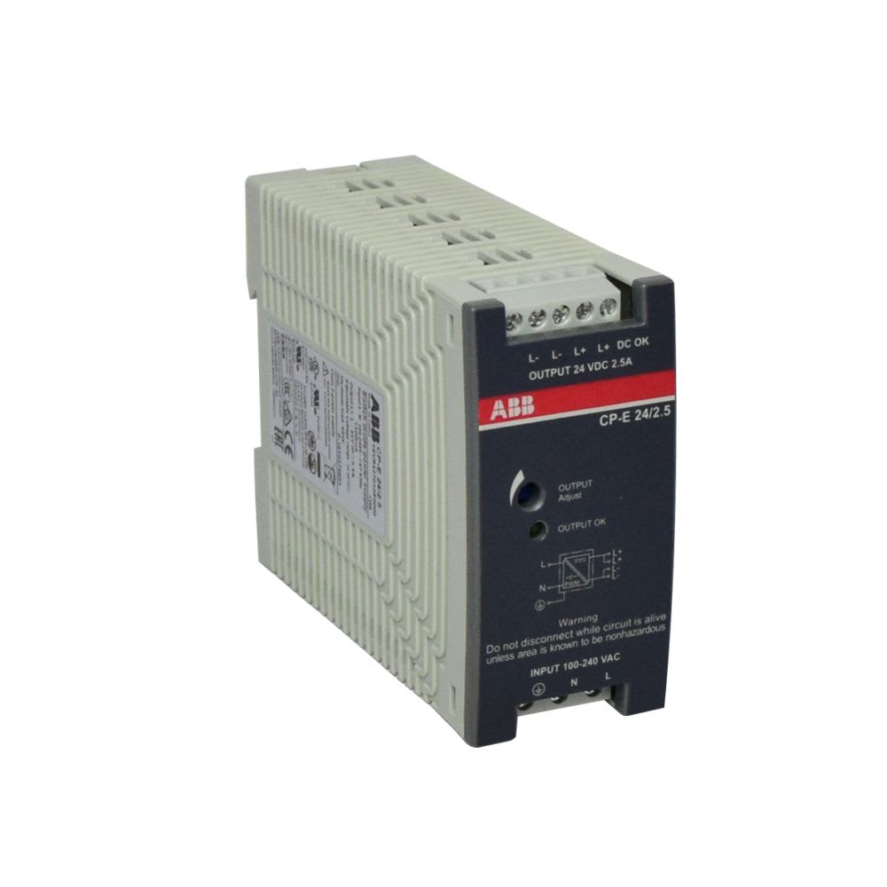 FUENTE DE ALIMENTACION 100-240VAC SALIDA 24VCD 2.5A 1SVR427032R0000 ABB1