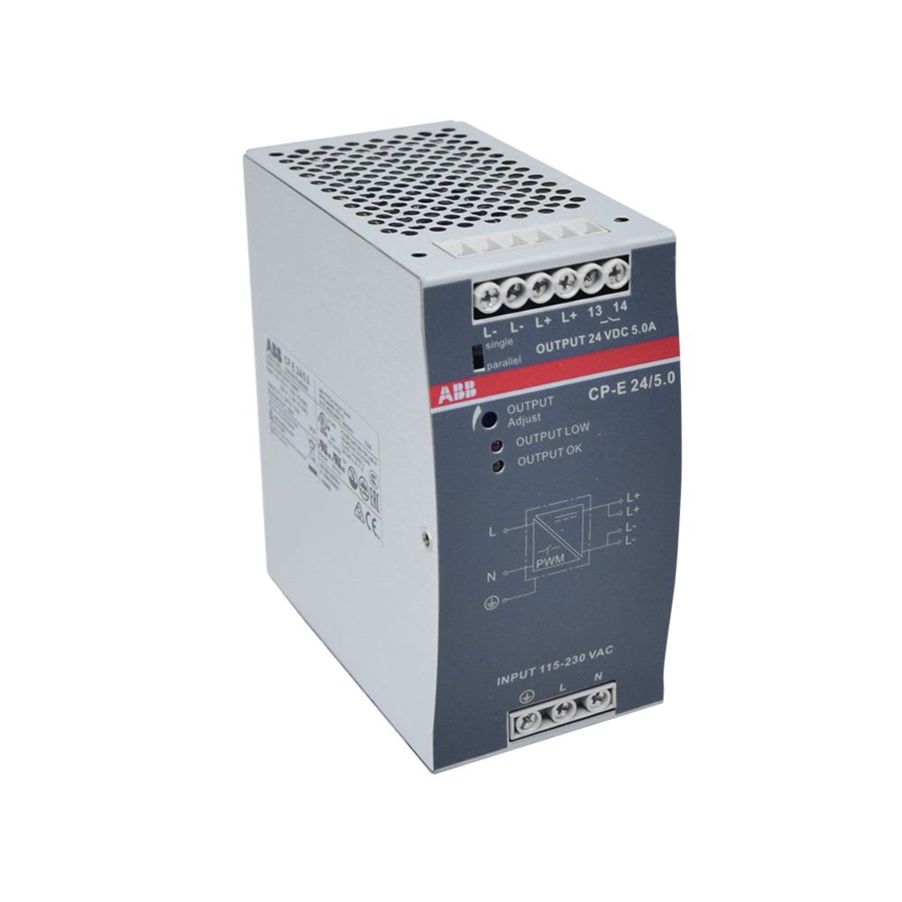 FUENTE DE ALIMENTACION 100-240VAC SALIDA 24VCD 5A 1SVR427034R0000 ABB1