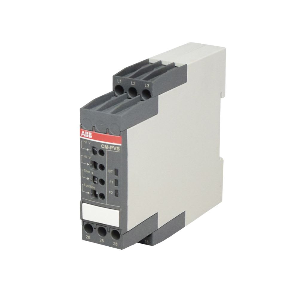 RELE DE MÍNIMA Y MAXIMA TENSION: FALTA/SECUENCIA DE FASE TRIFASICO 300-500V 1SVR730794R3300 ABB1