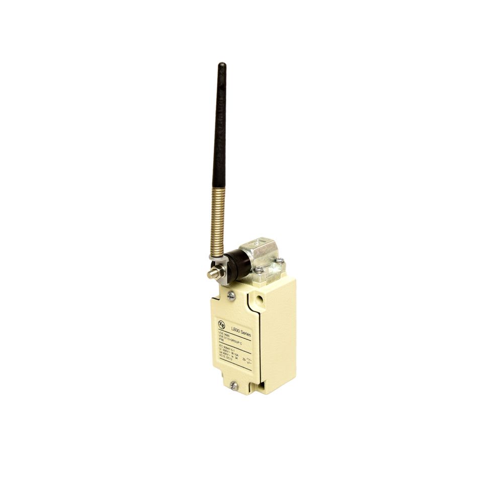 INTERRUPTOR DE POSICION C/VARILLA TERMPLASTICO+RESORTE CLB30 1NA+1NC LB30YT KAP