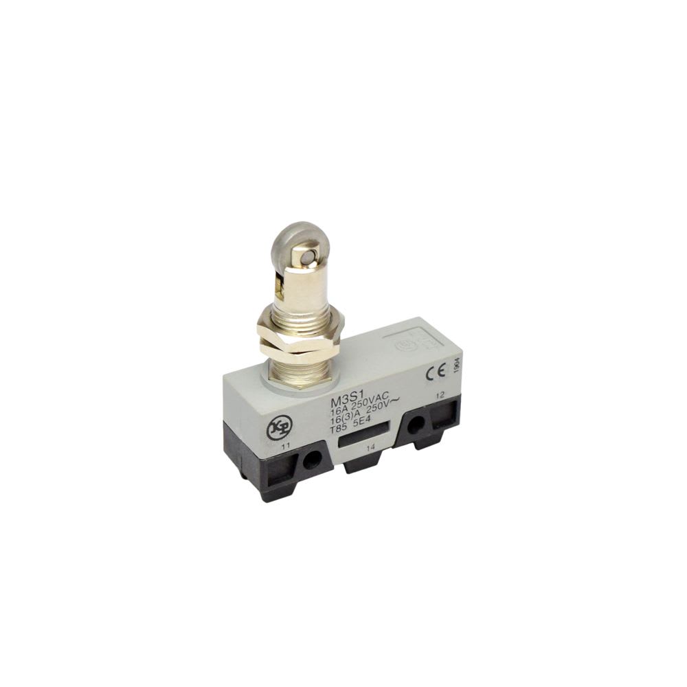 MICROINTERRUPTOR CON BOTON Y RODILLO PARA PANEL TERMINAL TORNILLO M3S1 KAP1