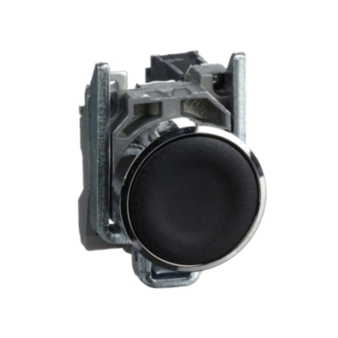 PULSADOR NO LUMINOSO RASANTE NEGRO 22MM 1NA IP65 XB4BA21 SCHNEIDER ELECTRIC