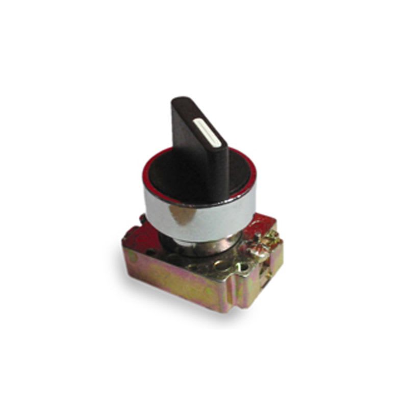 CABEZA PARA SELECTOR MANIJA CORTA 3 POSICIONES FIJAS 22MM BLOCK RCB2-BD33 TC
