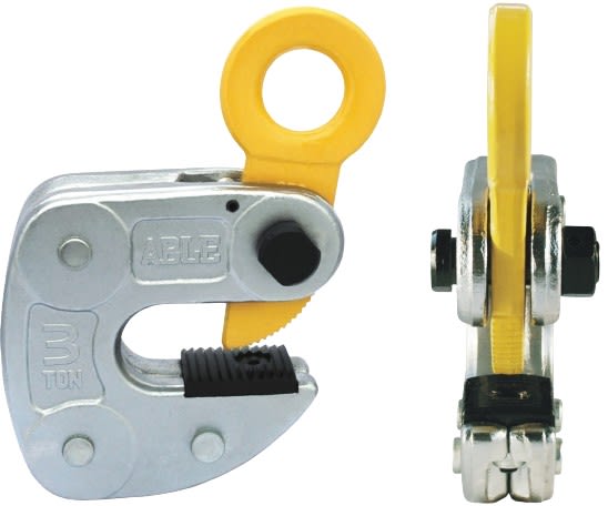 MORDAZA HORIZONTAL 2.00TON APERTURA 03-22MM P/PERFILES DE ACERO HLC-2 ABLE1