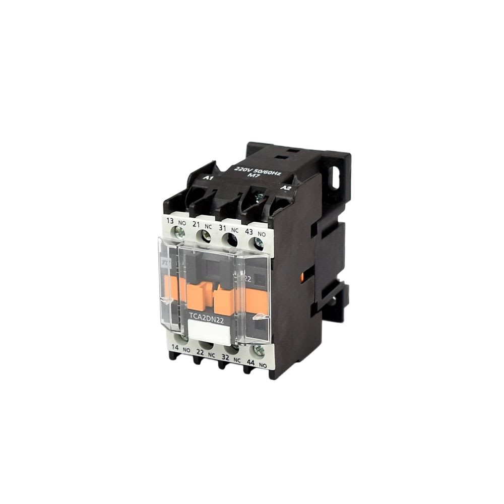 CONTACTOR AUXILIAR 10A 2NA+2NC 220VAC M7 TCA2DN22M7 TC1