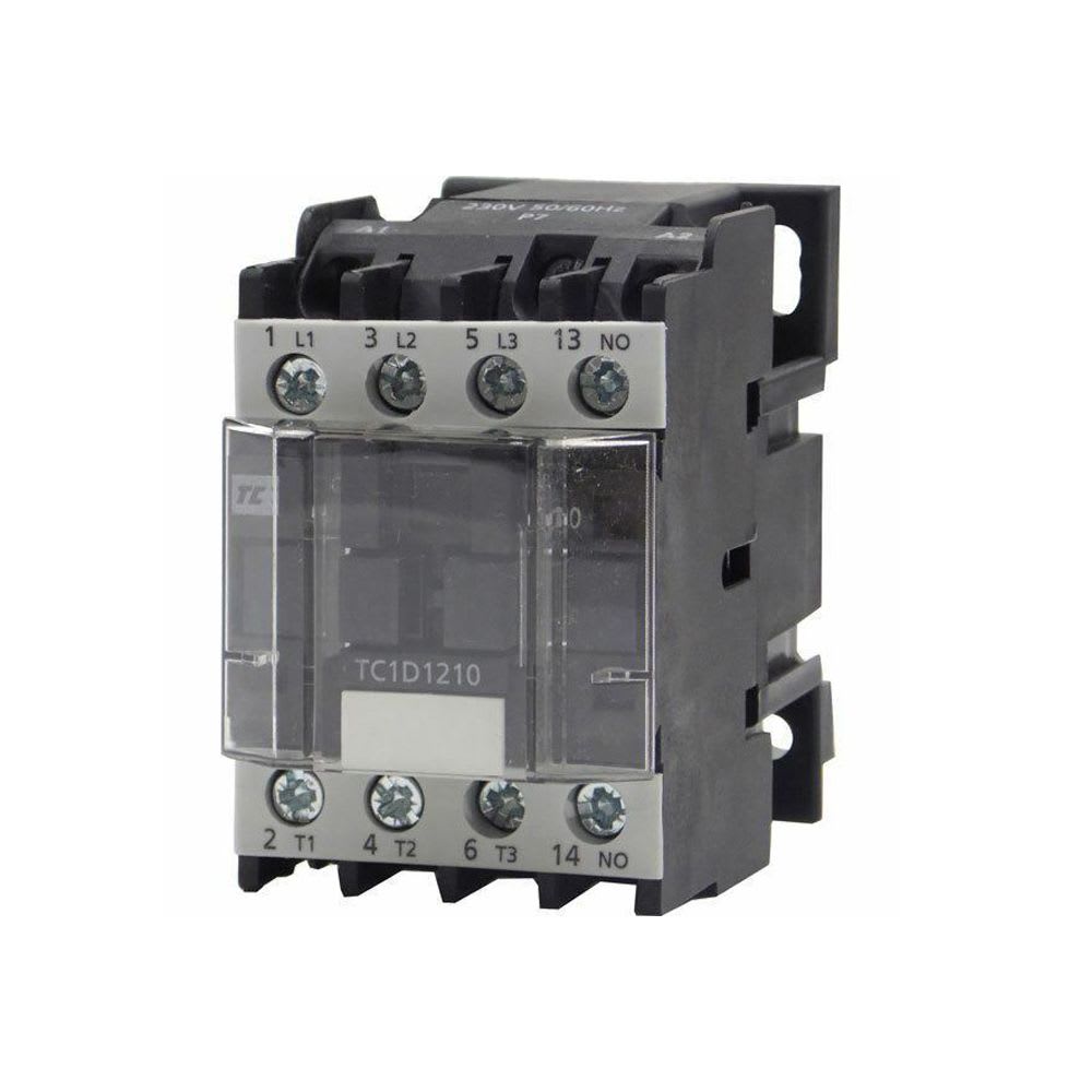 CONTACTOR 12A(AC3) 25A(AC1) 690V 3P 1NA 440VAC TC1-D1210R6 TC1