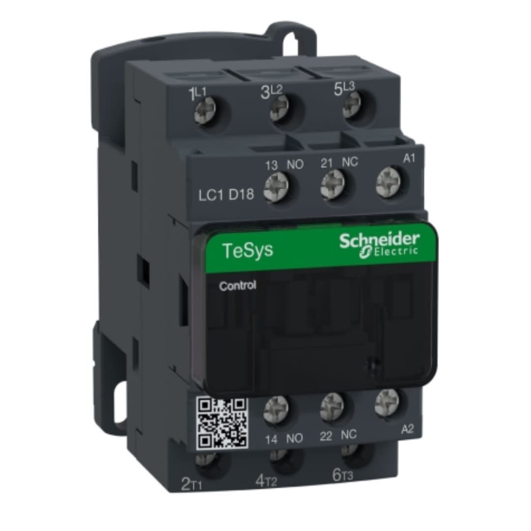 CONTACTOR 18A(AC3) 32A(AC1) 690V 3P 1NA+1NC 110VAC LC1D18F7 SCHNEIDER ELECTRIC2