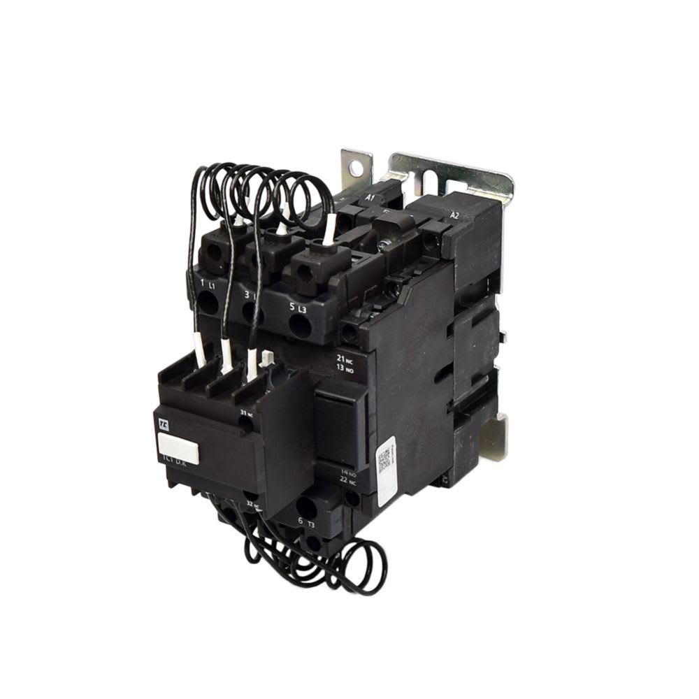 CONTACTOR PARA CONDENSADOR 20/33.3KVAR 220/440V 1NA+2NC 220V TC1D33K12M7 TC