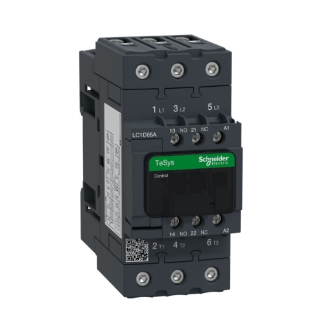 CONTACTOR 65A(AC3) 80A(AC1) 1000V 3P 1NA+1NC 110VAC LC1D65AF7 SCHNEIDER ELECTRIC2