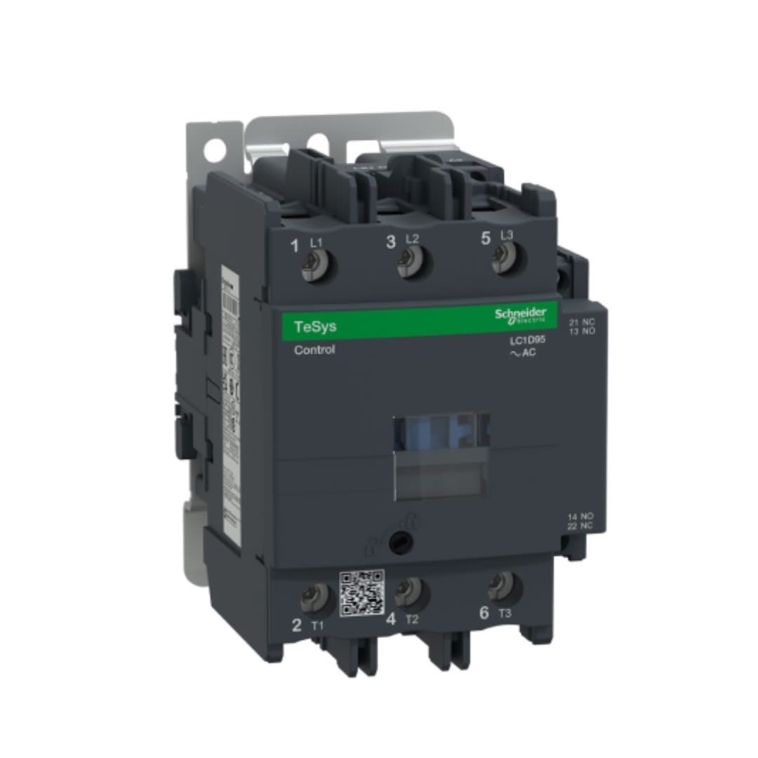 CONTACTOR 95A(AC3) 125A(AC1) 1000V 3P 1NA+1NC 110VAC LC1D95F7 SCHNEIDER ELECTRIC2