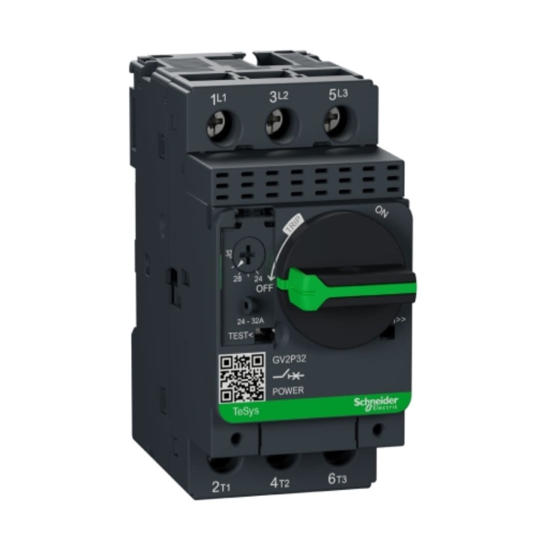GUARDAMOTOR REGULABLE 24-32A 100KA 690VAC TIPO P GV2P32 SCHNEIDER ELECTRIC2