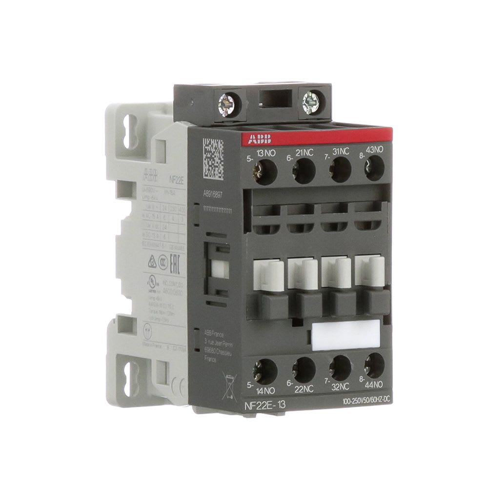 CONTACTOR 32A(AC3) 50A(AC1) 690V 3P S/CONTACTOS 250-500VAC/DC 1SBL277001R1400 ABB1