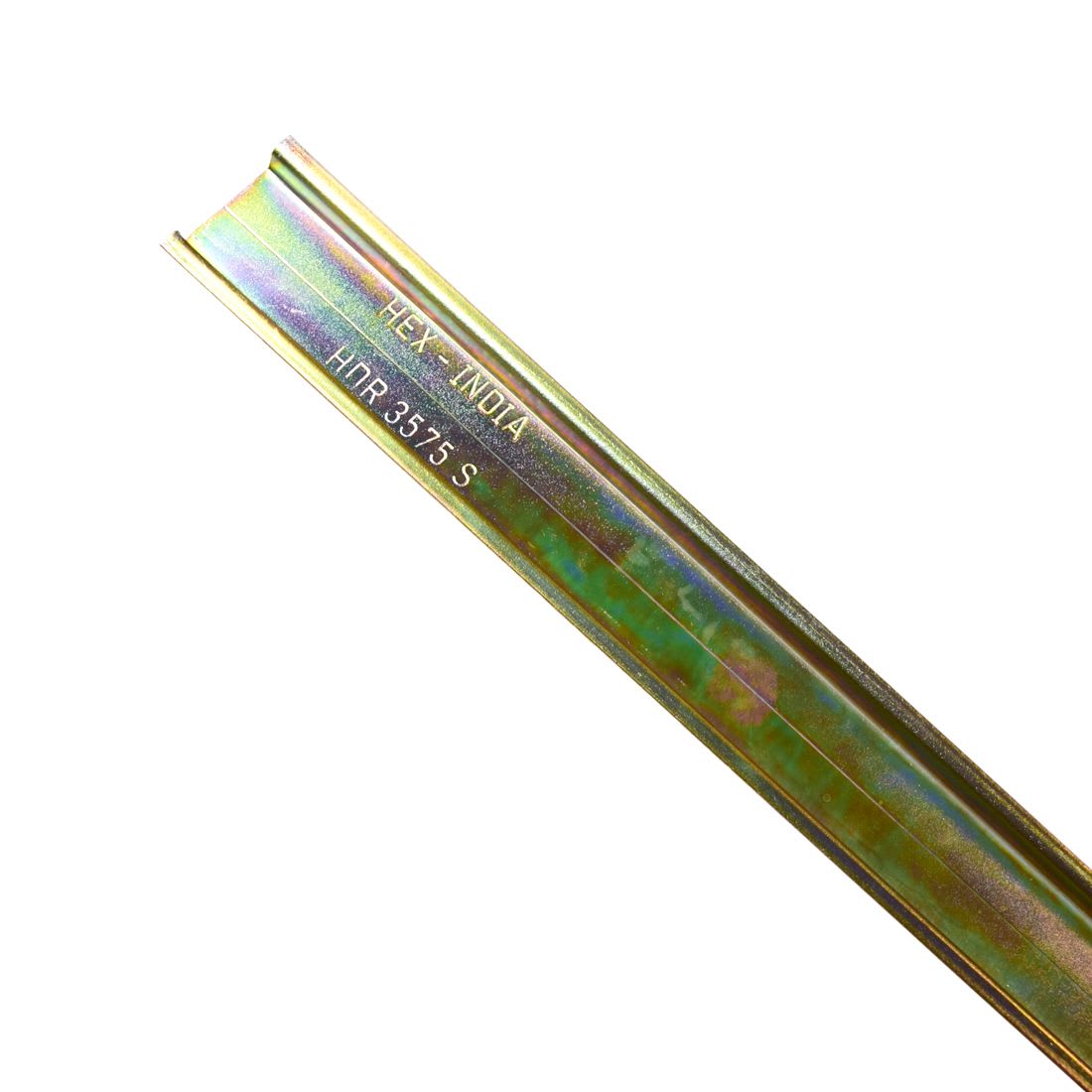 RIEL DIN SIMETRICO SIN PERFORACION 35X7.5X1MM 2MTS HDR-3575-P HEX2