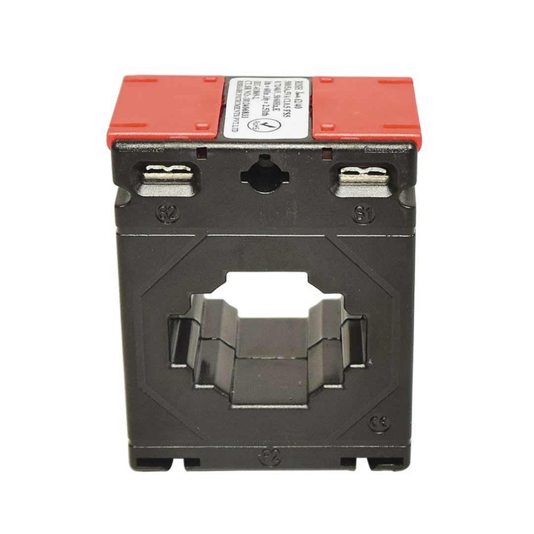 TRANSFORMADOR DE CORRIENTE PARA BARRA PASANTE 600/5A 40X10MM 7.5VA RISHXMER 62/40(45) RISHABH2