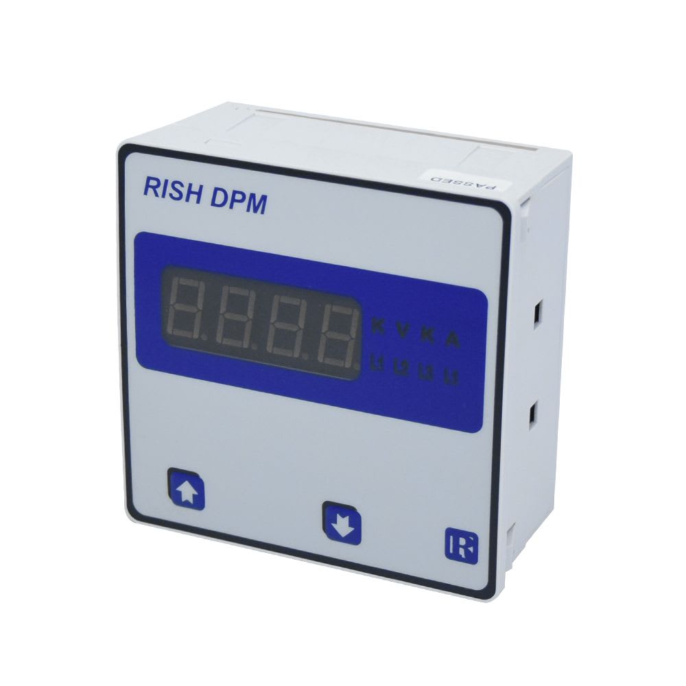 VOLTIMETRO DIGITAL TRIFASICO 96X96MM 290V (L-N) 500V (L-L) EP99-G3V8CH5000000 RISHABH