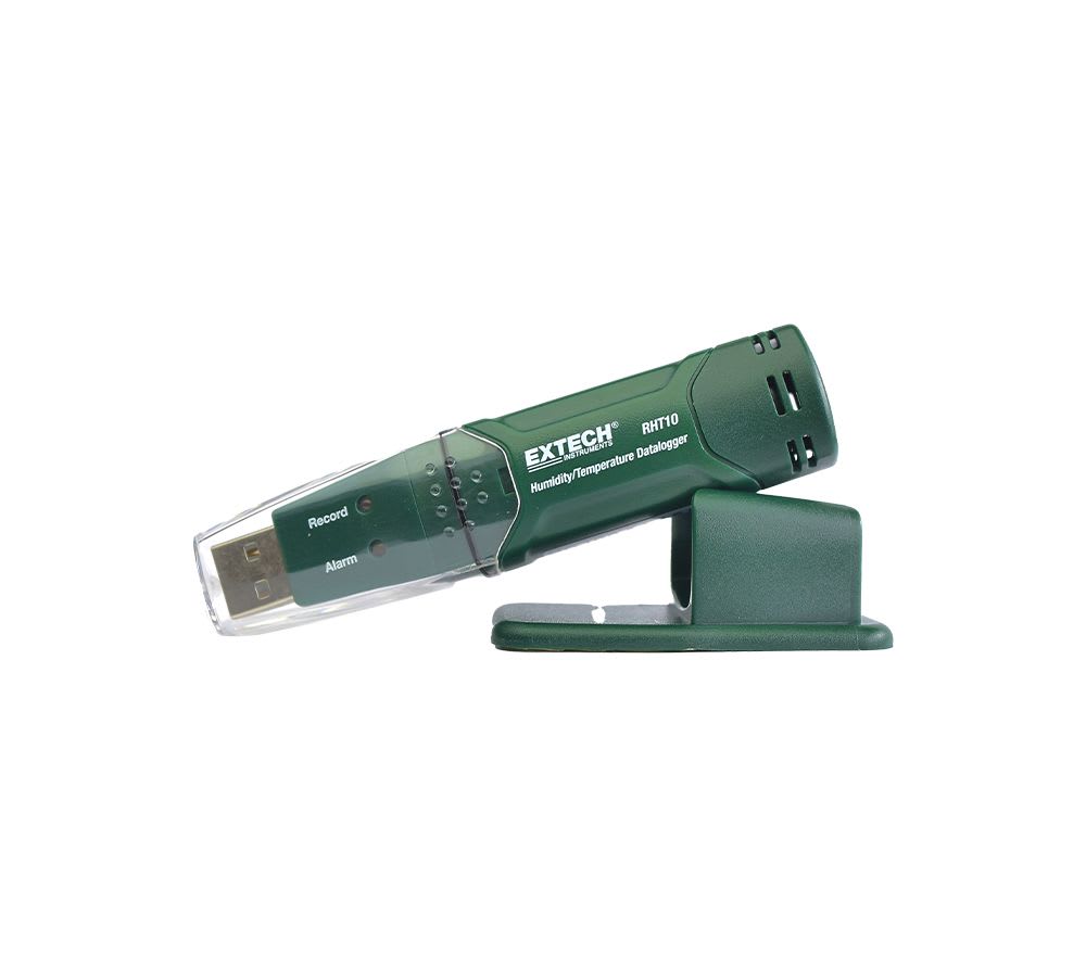 HIGROMETRO REGISTRADOR -40/70°C RH 0-100% 16000 PUNTOS RHT10 EXTECH