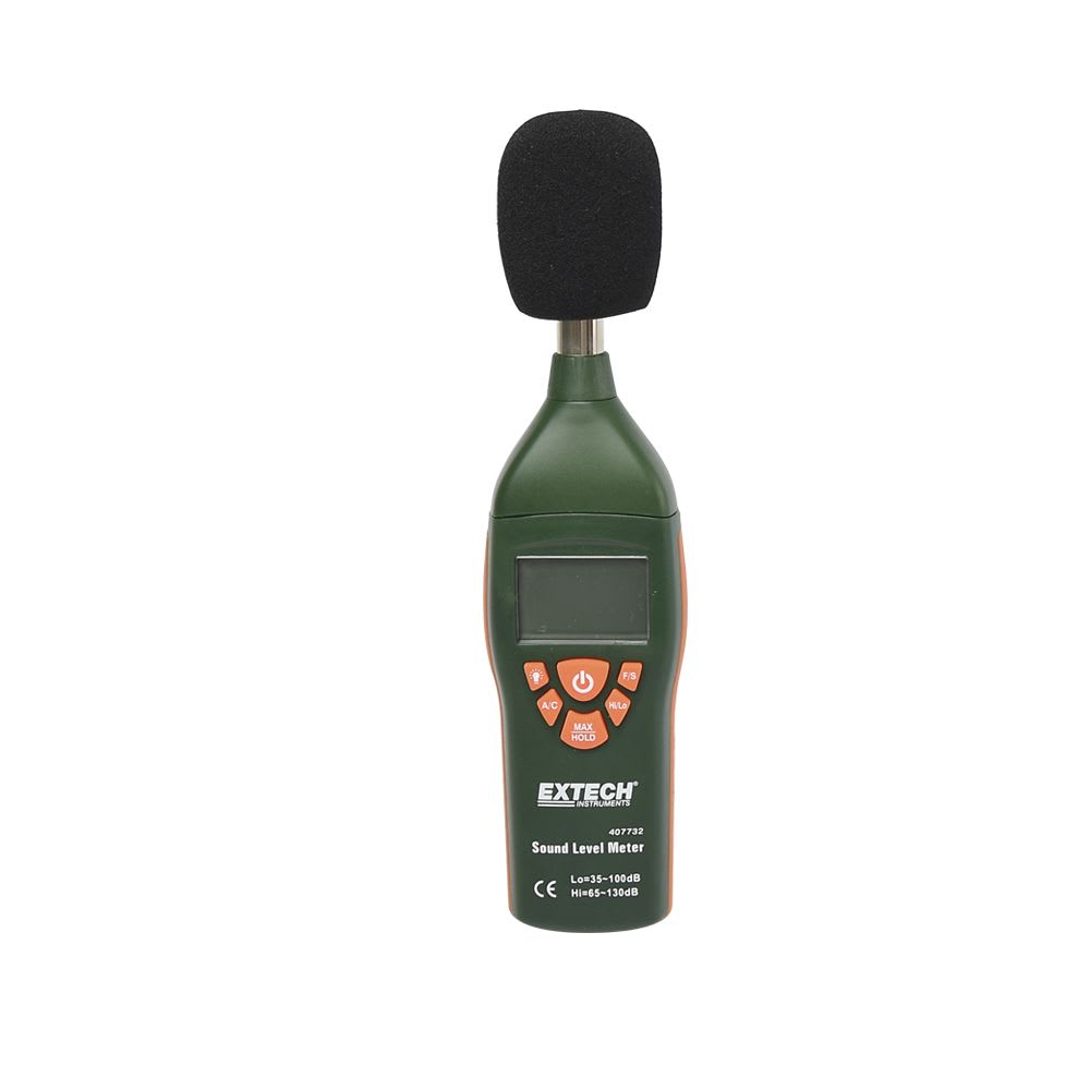 DECIBELIMETRO 35-130DB 0.1DB RESOLUCION AC ANALOG OUT 407732 EXTECH