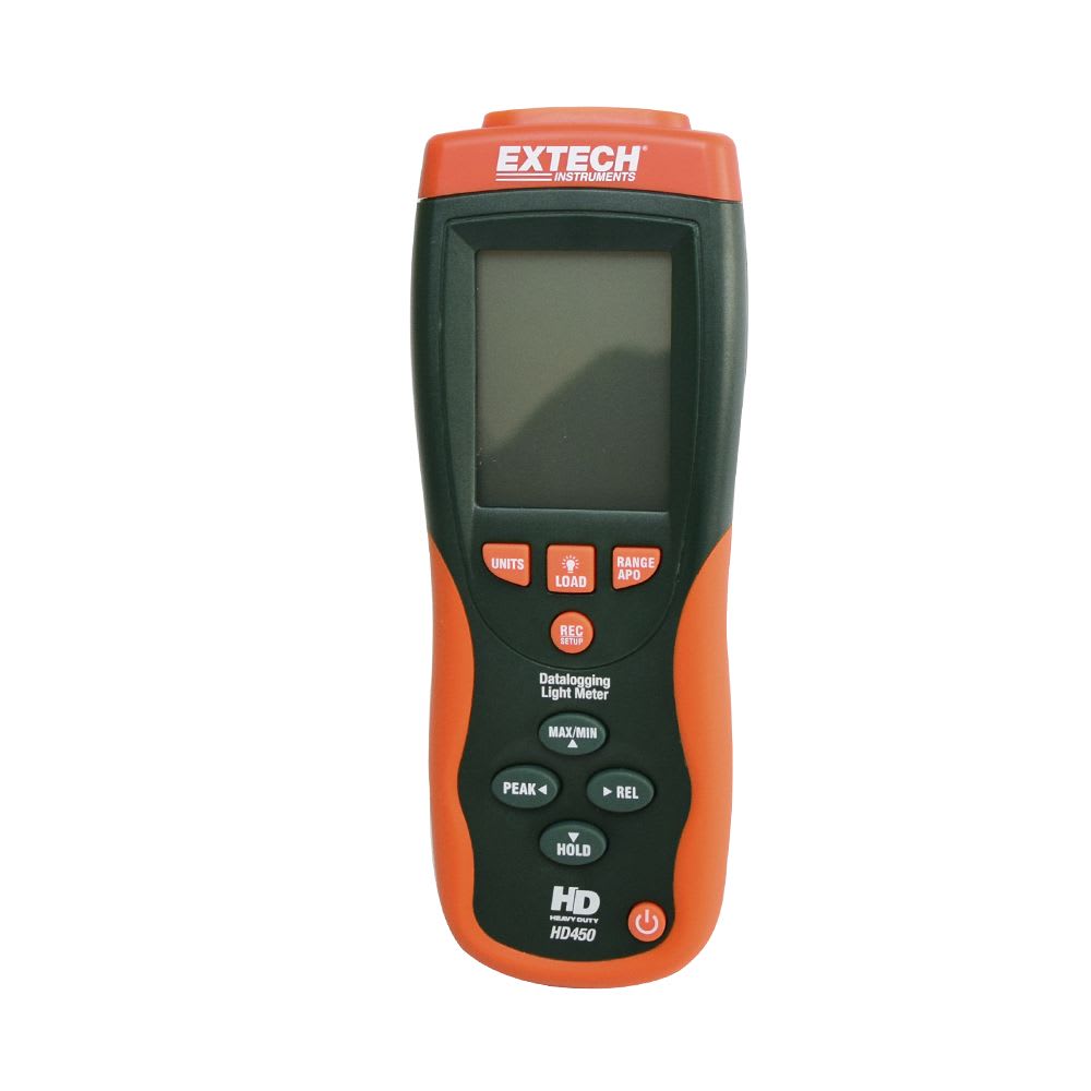LUXOMETRO DIGITAL 400000 LUX/40000FC. PRECISION +/-5% C/USB HD450 EXTECH2