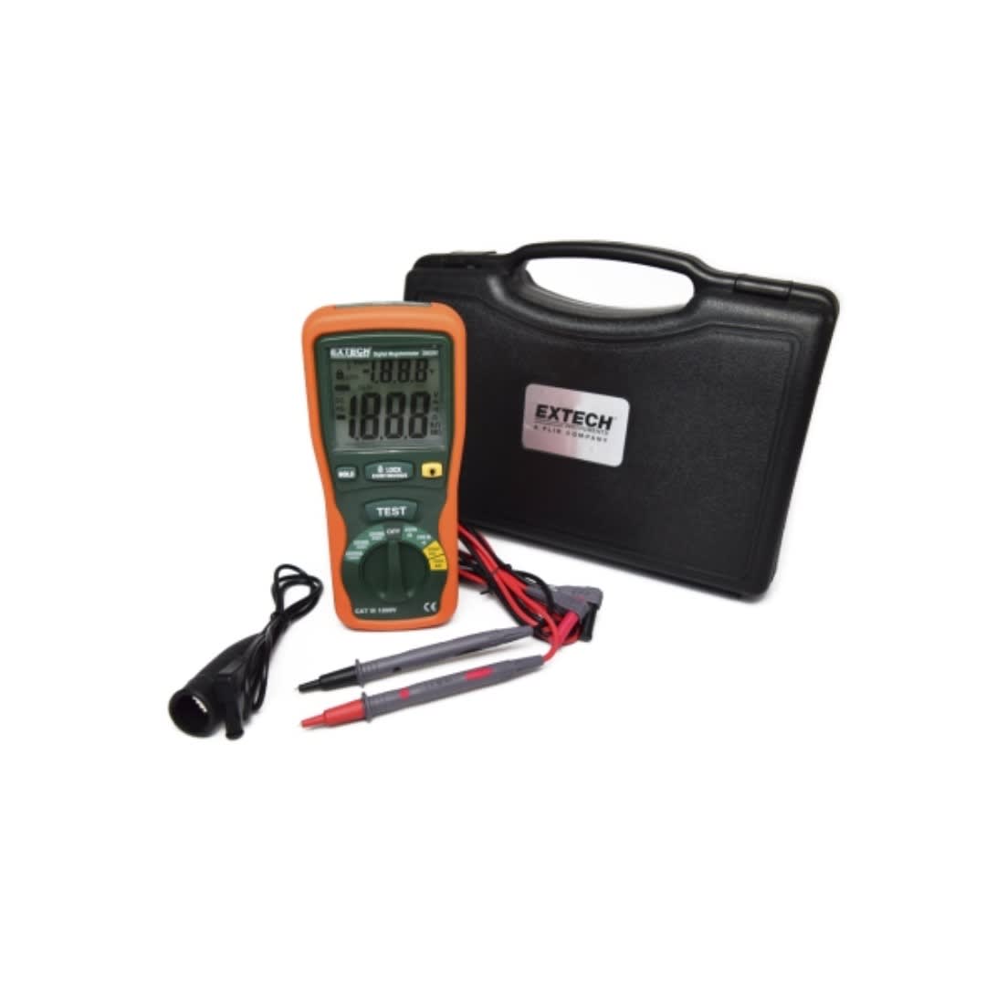 MEGOHMETRO DIGITAL 1KV/2000M? CAT III-1000 V 380260 EXTECH1