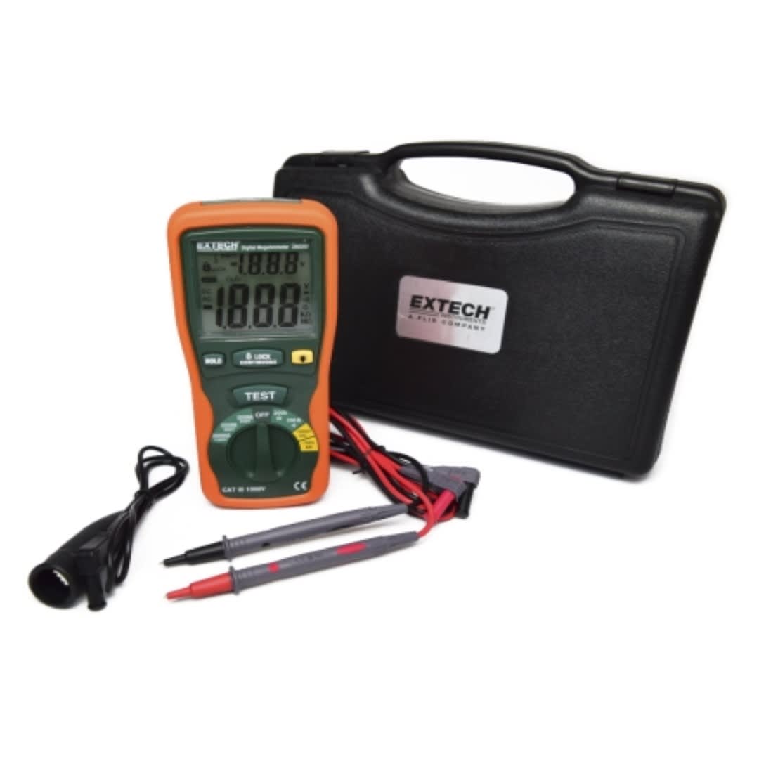 MEGOHMETRO DIGITAL 1KV/2000M?. CAT III-1000 V 380260 EXTECH4